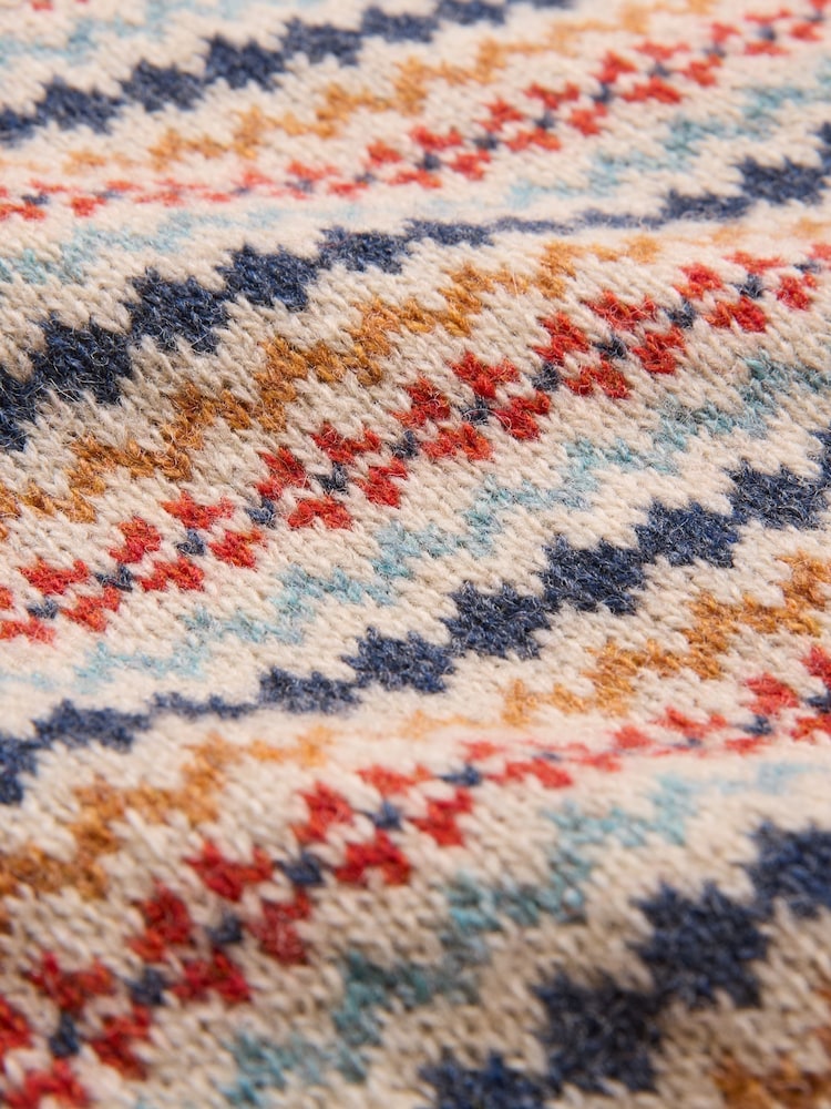 Celtic & Co. Natural Fair Isle Tank Top - Image 7 of 7 Celtic & Co. Natural Fair Isle Tank Top - Image 7 of 7