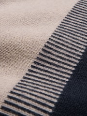 Celtic & Co. Blue Felted Funnel Neck Jumper - Image 5 of 5