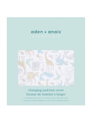 Funda básica de muselina de algodón 100% para colchón cambiador de aden + anais - Imagen 3 de 5