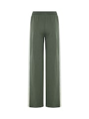 Long Tall Sally Green Colour Block Wide Leg Joggers - Image 6 of 6