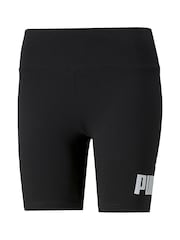 Puma Black ESS 7" Logo Short Leggings - Image 8 of 9