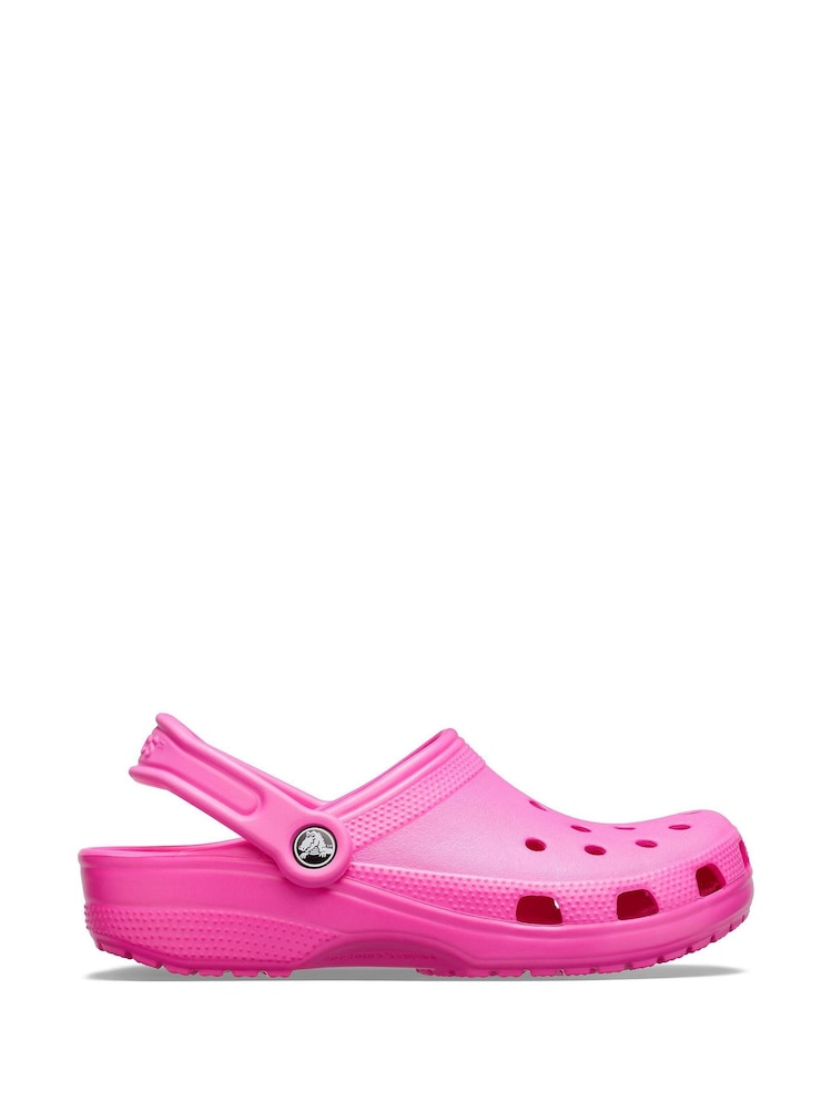 وردي Juice - خف بنعل سميك كلاسيكي للكبار من Crocs - صورة 2 من 7
