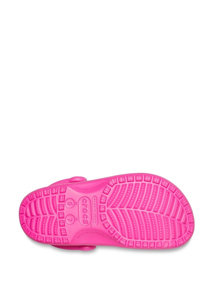 Crocs Juice Pink Adults Classic Clogs - Image 3 of 7