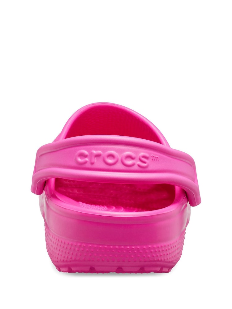 Crocs Juice Pink Adults Classic Clogs - Image 7 of 7 Crocs Juice Pink Adults Classic Clogs - Image 7 of 7
