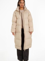 Calvin Klein Nahtloser Maximantel, Natur - Bild 1 von 6