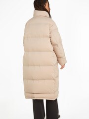 Calvin Klein Nahtloser Maximantel, Natur - Bild 2 von 6