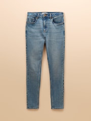 Joules Blue Skinny Fit Mid Rise Jeans - Image 7 of 7
