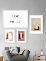 East End Prints White Abstract VI Framed Print - Image 3 of 3