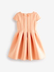 Baker by Ted Baker Navy Embossed Scuba Dress - Image 6 of 8