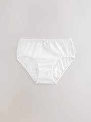 White Hipster Briefs 10 Pack (1.5-16yrs) - Image 10 of 11