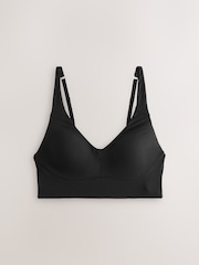 Black Pad Non Wire A-E Ultimate Comfort Non Wire Longline Bra - Image 8 of 9