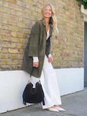 Osprey London The Rodeo Suede Hobo Bag - صورة 1 من 7