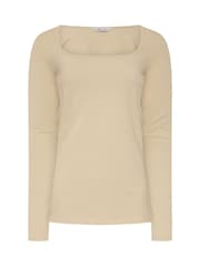 Long Tall Sally Brown/Beige Square Neck Tops 2 Pack - Image 7 of 7