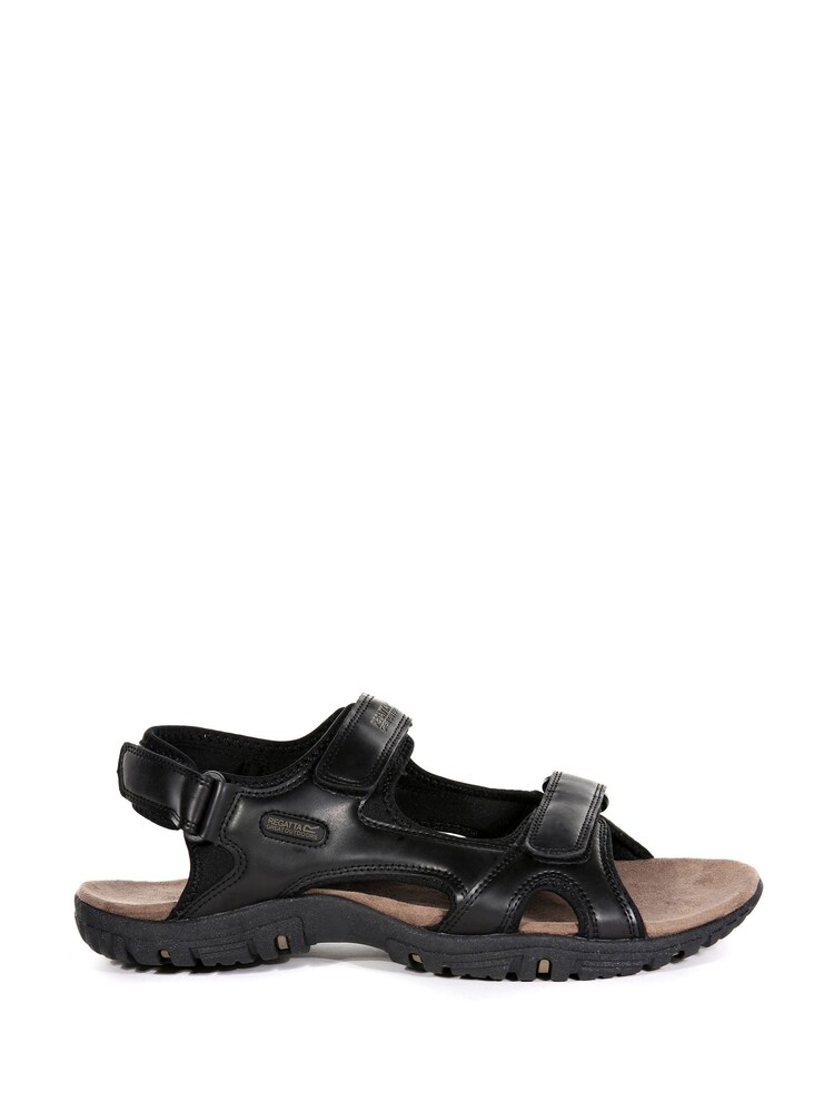 Regatta Black Comfort Fit Haris Sandals - Image 1 of 2 Regatta Black Comfort Fit Haris Sandals - Image 1 of 2