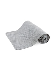 Mary Berry Grey Signature 100% Cotton Table Runner - Image 3 of 4