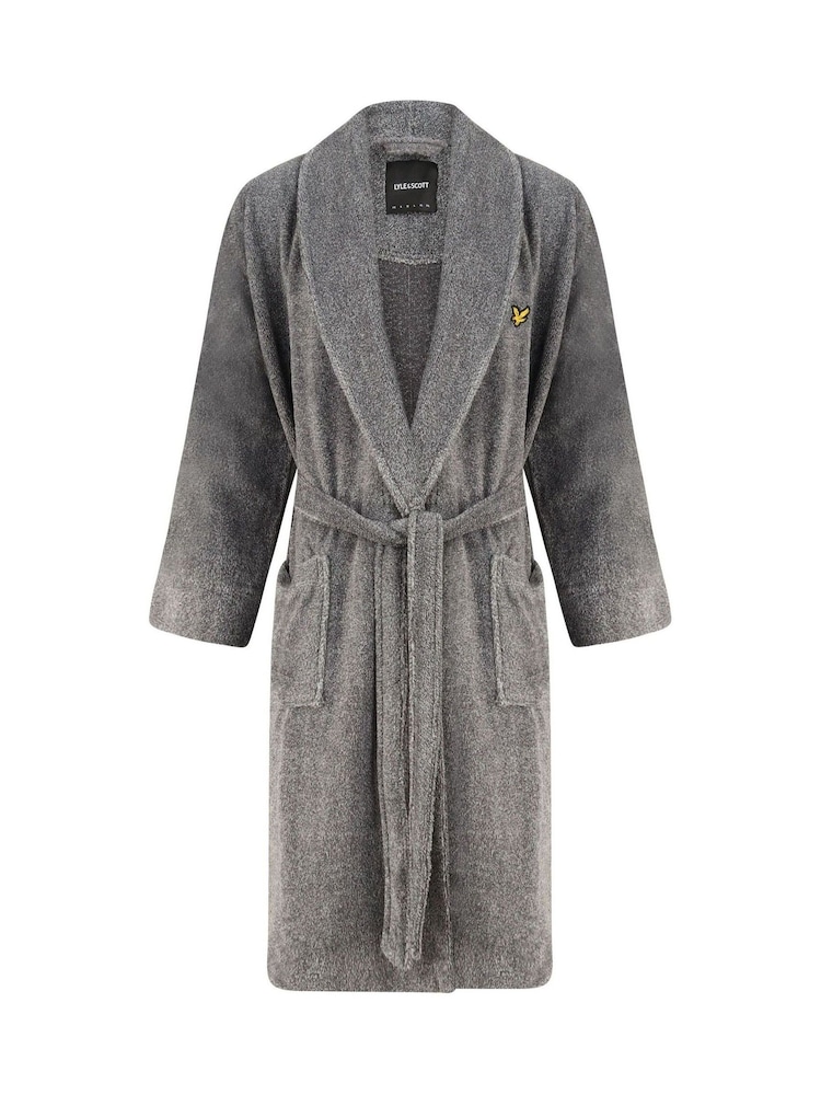Grey Lyle & Scott Grey Dressing Gown - Image 1 of 3