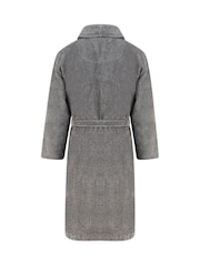 Grey Lyle & Scott Grey Dressing Gown - Image 2 of 3