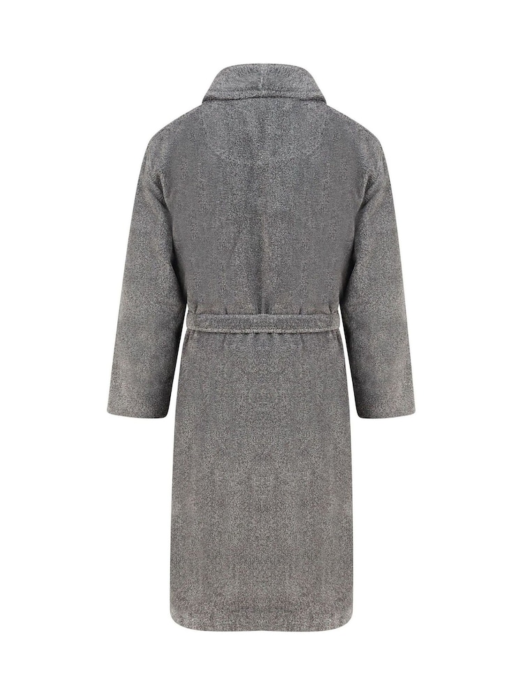 Grey Lyle & Scott Grey Dressing Gown - Image 2 of 3