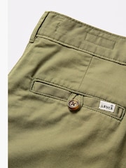 Levi's® Deep Lichen Green Pleated Tailored Shorts - Image 7 of 8