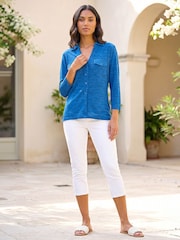Roman Bluse med lommer foran og Stretch - Bilde 2 av 4