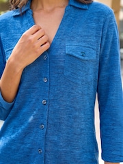 Roman Bluse med lommer foran og Stretch - Bilde 4 av 4