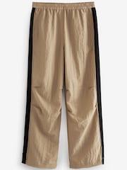 Camel/Black Side Stripe Pull On Track Pant Trousers - Image 5 of 7