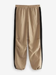 Camel/Black Side Stripe Pull On Track Pant Trousers - Image 6 of 7