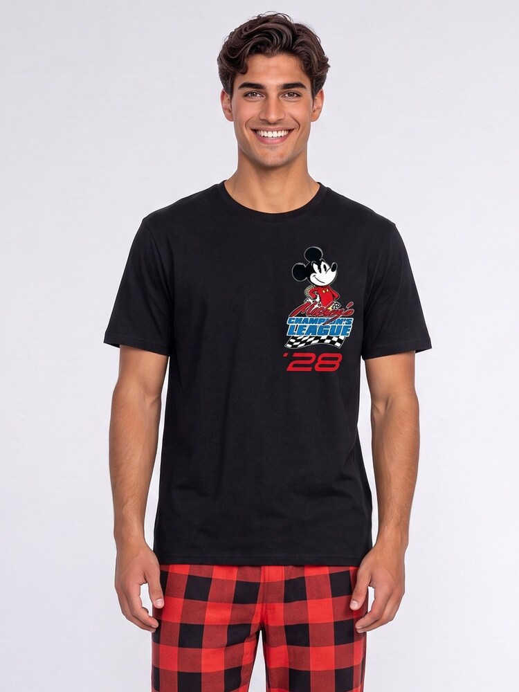 Brands In Red Disney Mickey Mouse Pyjamas - Image 2 of 3 Brands In Red Disney Mickey Mouse Pyjamas - Image 2 of 3