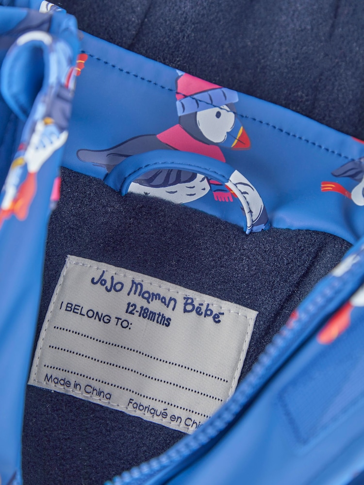 Chaqueta impermeable cómoda con estampado de Jojo Maman Bébé - Imagen 7 de 7 Chaqueta impermeable cómoda con estampado de Jojo Maman Bébé - Imagen 7 de 7