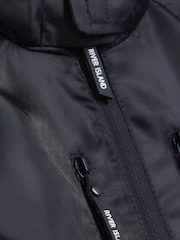 River Island Black Wind Cheater Boys Jacket - Image 2 of 3