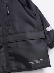 River Island Black Wind Cheater Boys Jacket - Image 3 of 3