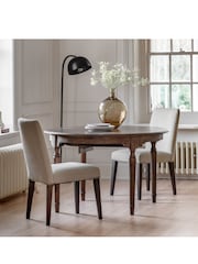 Gallery Home Brown Maddy Ext Round Table - Image 1 of 6