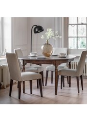 Gallery Home Brown Maddy Ext Round Table - Image 3 of 6