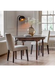 Gallery Home Brown Maddy Ext Round Table - Image 4 of 6