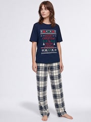 Brands In Blue Home Alone Merry Christmas Pyjamas - Image 1 of 3