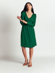 vert foncé - Robe courte en jersey Boden Briony - Image 4 sur 5