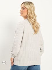 Yours Curve Natural Country Calling Jumper - Image 3 of 6