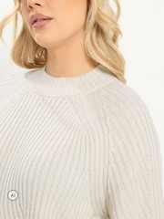 Yours Curve Natural Country Calling Jumper - Image 4 of 6