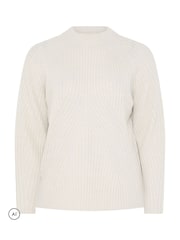 Yours Curve Natural Country Calling Jumper - Image 5 of 6