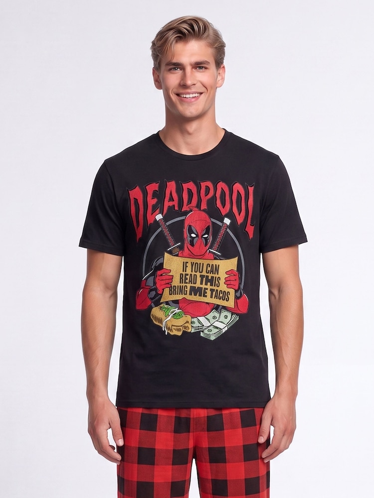 Brands In Marvel Deadpool If You Can Read 잠옷 - 3의 이미지 2