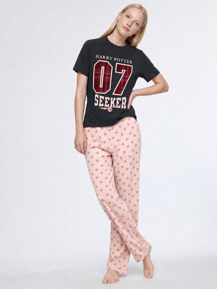 Brands In Pink Harry Potter 07 Seeker Pyjamas - Image 1 of 3 Brands In Pink Harry Potter 07 Seeker Pyjamas - Image 1 of 3