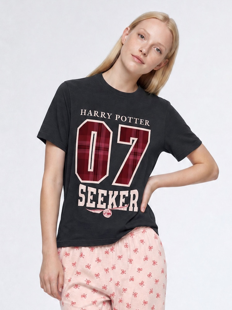 Brands In Pink Harry Potter 07 Seeker Pyjamas - Image 2 of 3 Brands In Pink Harry Potter 07 Seeker Pyjamas - Image 2 of 3