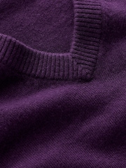 Boden Elsie Cashmere V мойын жемпір - 6суретінің 6 суреті