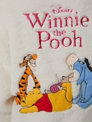 Skinnydip White Disney Winnie the Pooh Embroidered Fleece Jacket - Image 5 of 5