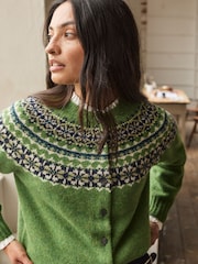 Celtic & Co. Highlands Crew Neck Cardigan - 7суретінің 4 суреті