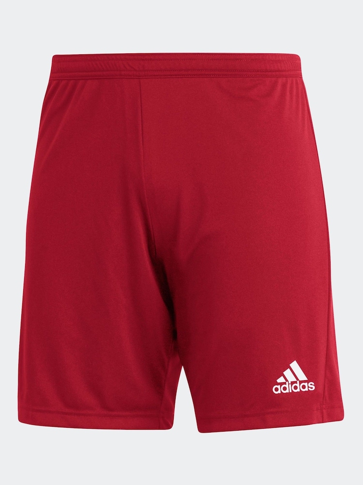 adidas Red Entrada Shorts - Image 1 of 2