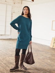 Celtic & Co. Blue Supersoft Slouch Dress - Image 1 of 7