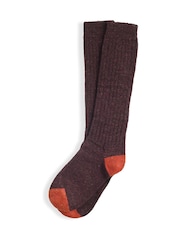Celtic & Co. Purple Donegal Boots Socks - Image 1 of 3