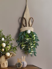 Green Easter Gonk Swag Wreath - Image 2 of 4