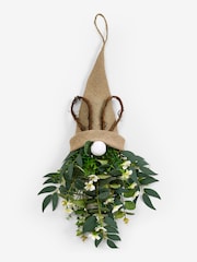 Green Easter Gonk Swag Wreath - Image 4 of 4
